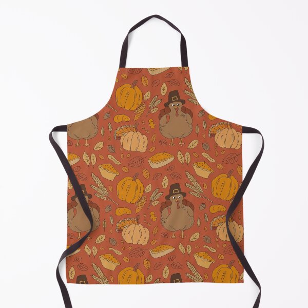 Item preview, Cute Thanksgiving Pilgrim Turkey Pumpkin Pie Pattern designed and sold by FestivityFinds.