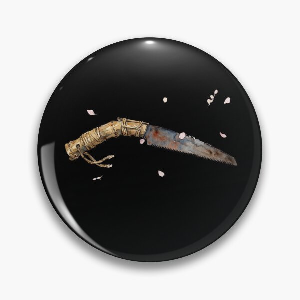 Item preview, Watercolor Samurai Blade Dark Fantasy Art designed and sold by bvdesignart.