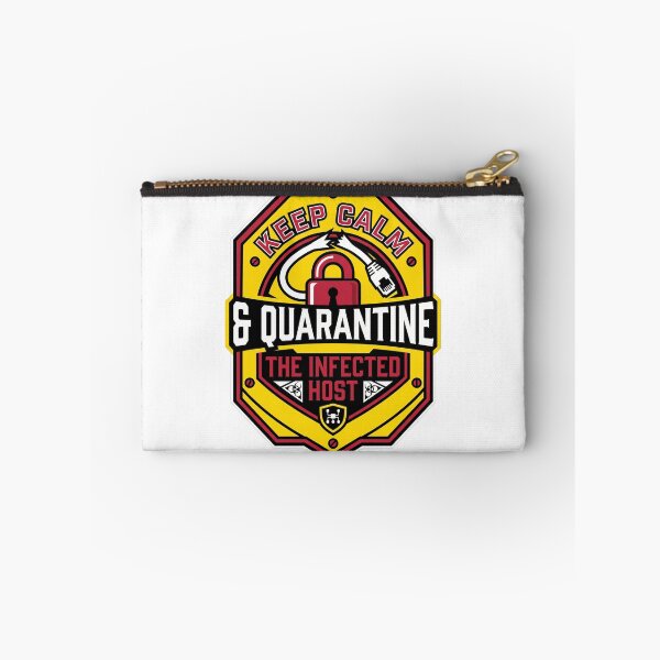 Item preview, Keep Calm Quarantine Host Funny Cybersecurity Gift designed and sold by Ixnor.