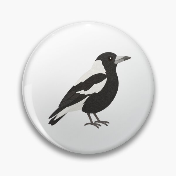 Item preview, Australian Magpie - Soft designed and sold by NoisyPitta.