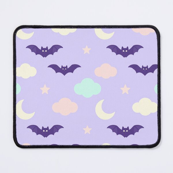 Item preview, Cute Pastel Goth Bat Moon Star Pattern designed and sold by FestivityFinds.
