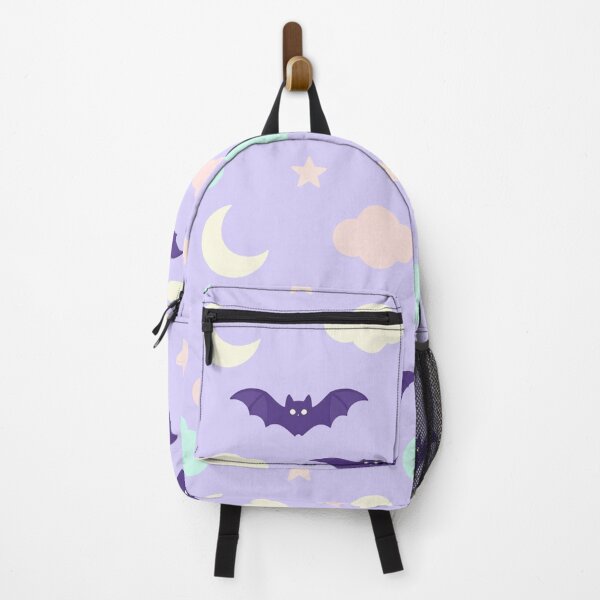 Item preview, Cute Pastel Goth Bat Moon Star Pattern designed and sold by FestivityFinds.