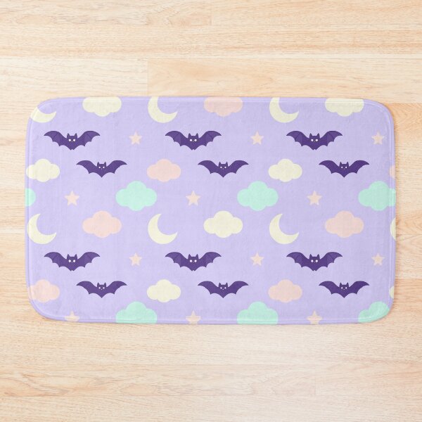 Item preview, Cute Pastel Goth Bat Moon Star Pattern designed and sold by FestivityFinds.