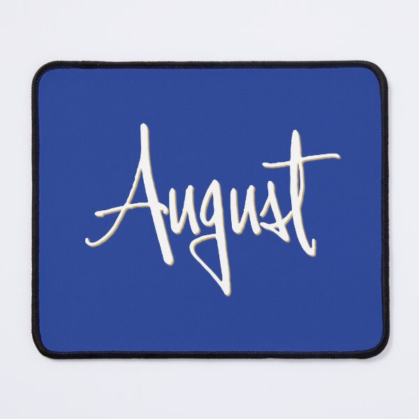 Item preview, AUGUST personalized type design designed and sold by CharlottePlaceArt.