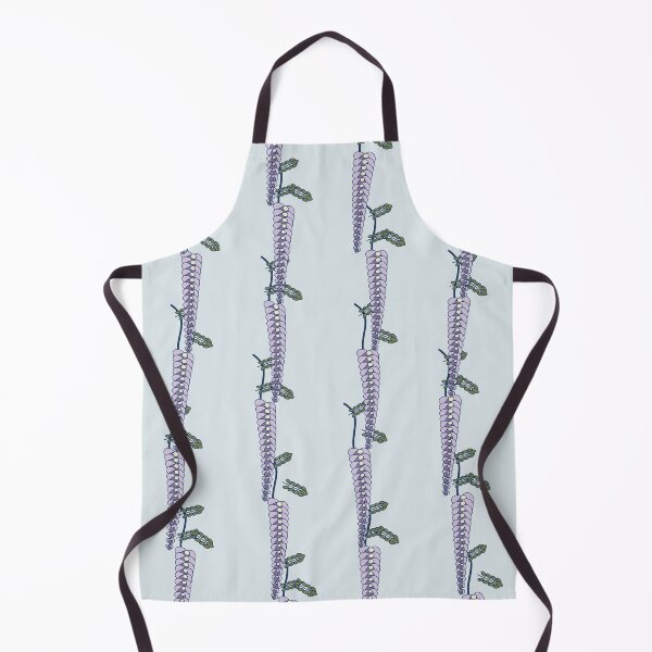 Item preview, Wisteria Cascade Ukiyo-e Vertical Interlock Pattern designed and sold by KungPowUnicorn.