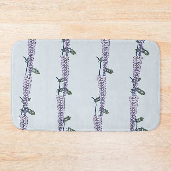 Item preview, Wisteria Cascade Ukiyo-e Vertical Interlock Pattern designed and sold by KungPowUnicorn.