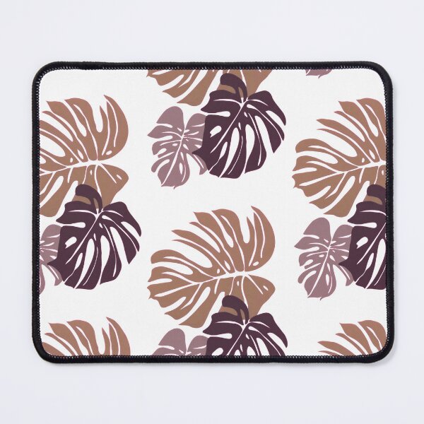 Item preview, Boho Tropical Monstera Leaves Aesthetic Earthy Tone Art Print designed and sold by Graphix Studio.