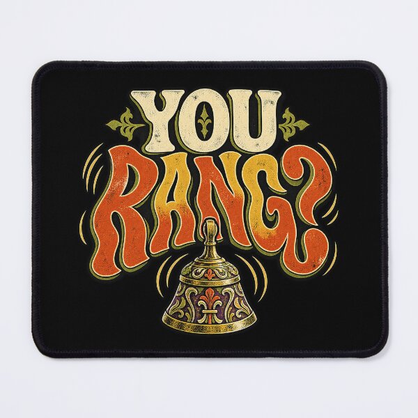 Item preview, ⚡You Rang  v1 - dark version designed and sold by WheelieGdArt.