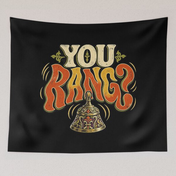 Item preview, ⚡You Rang  v1 - dark version designed and sold by WheelieGdArt.