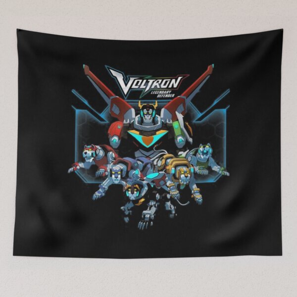Item preview, Voltron Legendary Defender Mecha Lions Team Art designed and sold by kerakoreng.