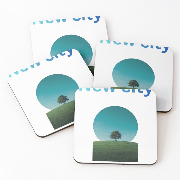Item preview, New City Minimalist Lone Tree Circle Nature Art designed and sold by Mr besho.
