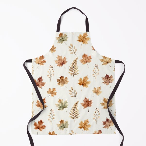 Item preview, Watercolor Autumn Maple Leaf Seamless Pattern designed and sold by FestivityFinds.