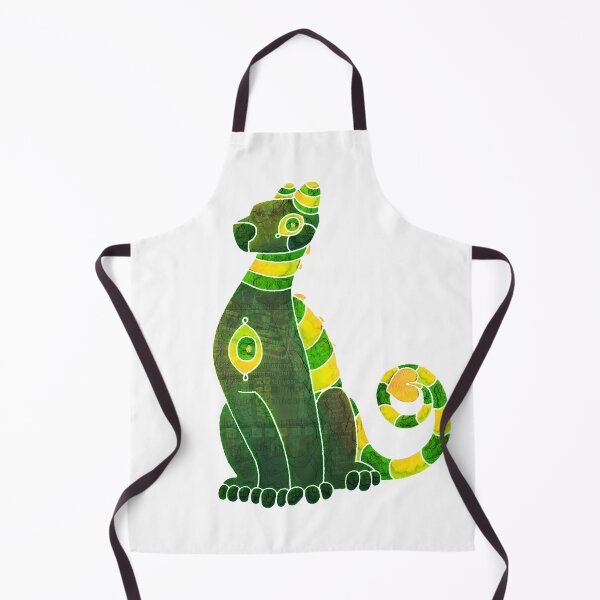 Item preview, Green Mosaic Feline designed and sold by Sonasunie.