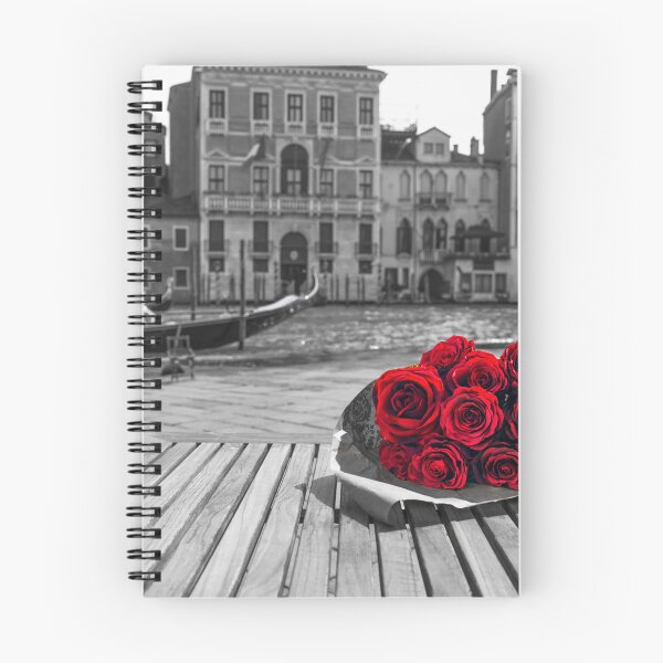 Item preview, Bunch of red roses on street cafe table designed and sold by assaf.
