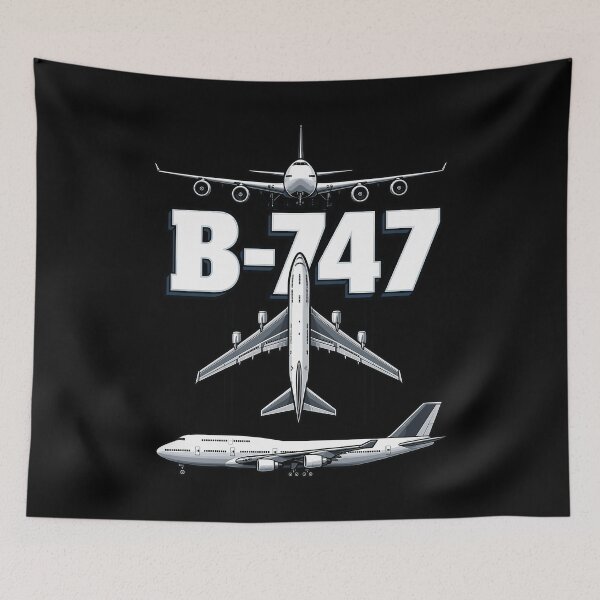 Item preview, B-747 Aircraft Blueprint designed and sold by stmpdwrld.