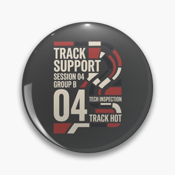 Item preview, Track Support Session Vintage Motorsport Graphic designed and sold by SplashTastic.