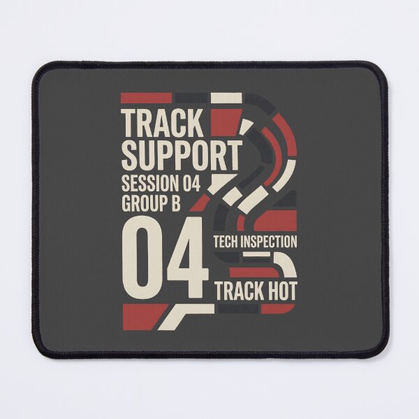 Item preview, Track Support Session Vintage Motorsport Graphic designed and sold by SplashTastic.