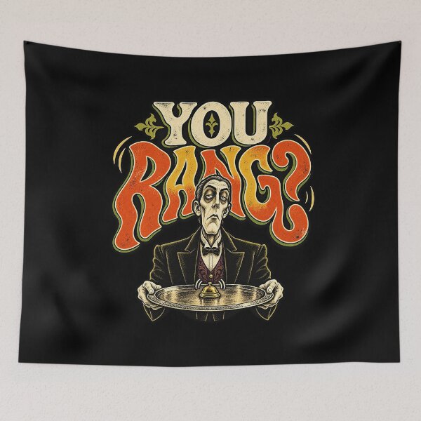 Item preview, ⚡You Rang  v3 - dark version designed and sold by WheelieGdArt.
