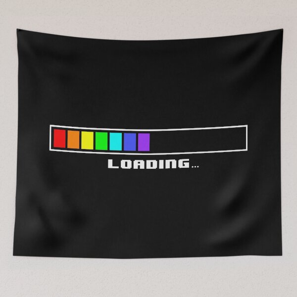 Item preview, Rainbow Loading Bar designed and sold by ChaoticArtandDesign.