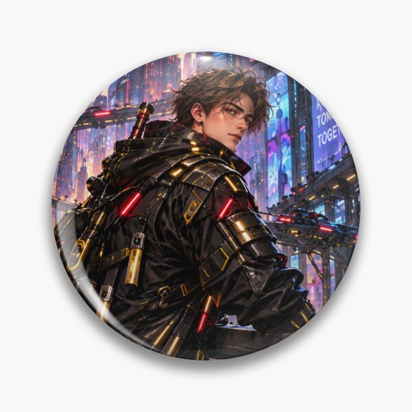 Item preview, Danix Cyberpunk Skyway Poster Design designed and sold by Kenzie & Co.