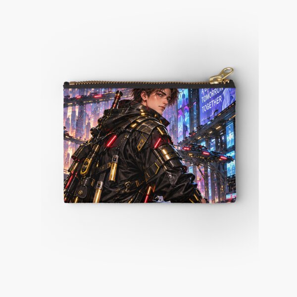 Item preview, Danix Cyberpunk Skyway Poster Design designed and sold by Kenzie & Co.
