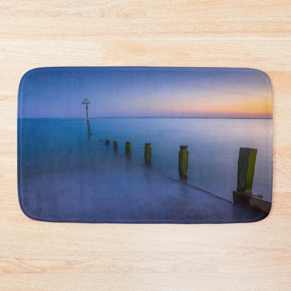 Item preview, Groynes at dusk, Hayling Island, UK designed and sold by assaf.