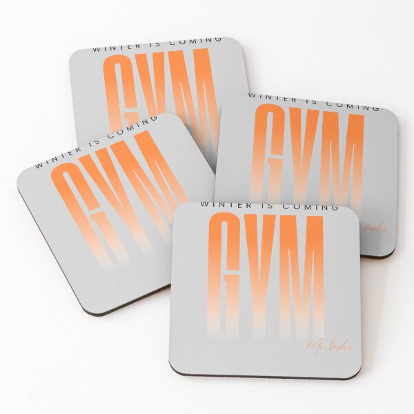 Item preview, Winter Is Coming Gym Motivational Fitness Quote designed and sold by Mr besho.