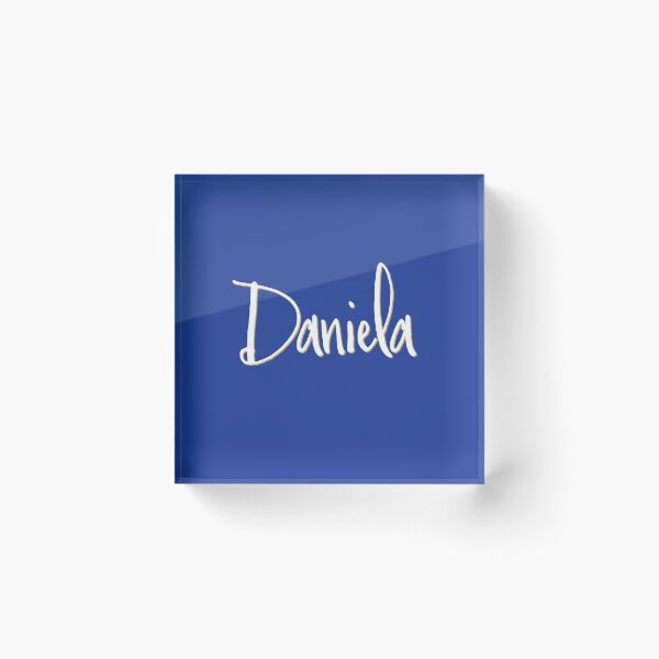 Artikelvorschau, DANIELA personalisiertes Schriftdesign entworfen und verkauft von CharlottePlaceArt.