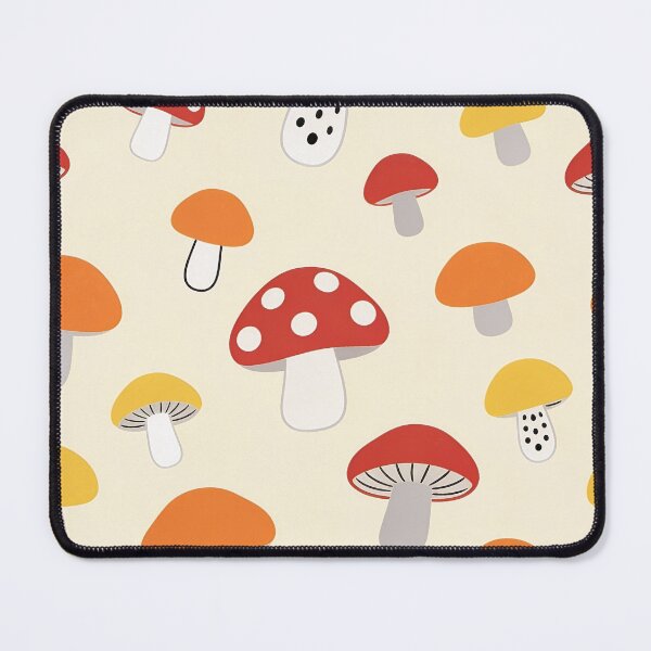 Item preview, Cute Red Yellow Mushroom Polka Dot Pattern designed and sold by FestivityFinds.
