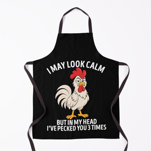 Item preview, I May Look Calm Funny Rooster designed and sold by teeperfect.