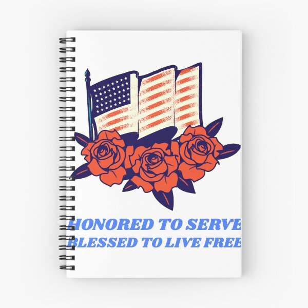 Item preview, US Veteran - Honored to serve. Blessed to Live Free designed and sold by Drstees.