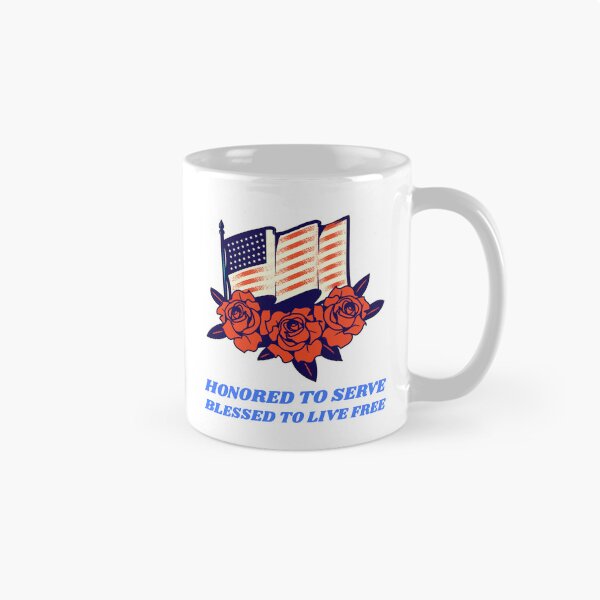 Item preview, US Veteran - Honored to serve. Blessed to Live Free designed and sold by Drstees.