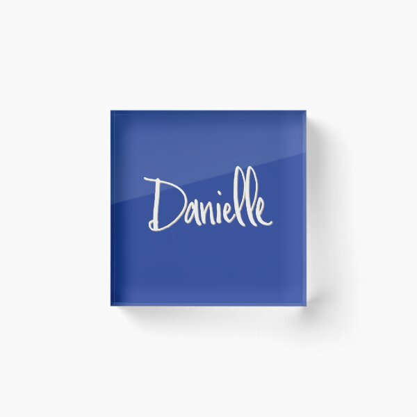 Item preview, DANIELLE personalized type design designed and sold by CharlottePlaceArt.