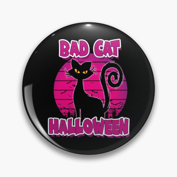 Item preview, Bad Cat Halloween Funny Black Cat Halloween Gift designed and sold by Say It With Ink.