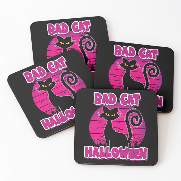 Item preview, Bad Cat Halloween Funny Black Cat Halloween Gift designed and sold by Say It With Ink.