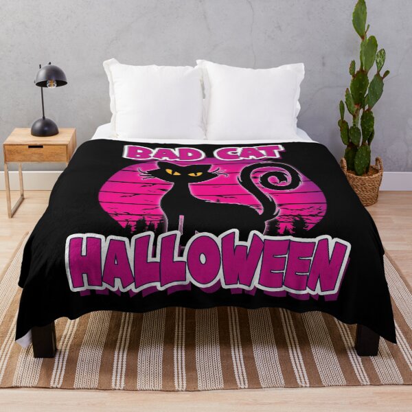 Item preview, Bad Cat Halloween Funny Black Cat Halloween Gift designed and sold by Say It With Ink.