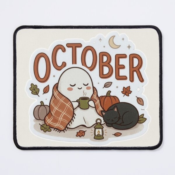 Item preview, Minimalist Cozy October Fall Aesthetic designed and sold by Pransis_Diginer_26.