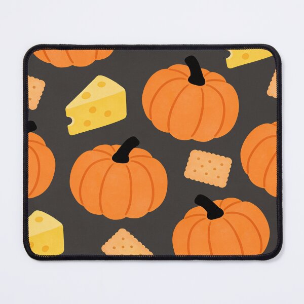 Item preview, Cute Pumpkin Cheese Cracker Autumn Pattern designed and sold by FestivityFinds.