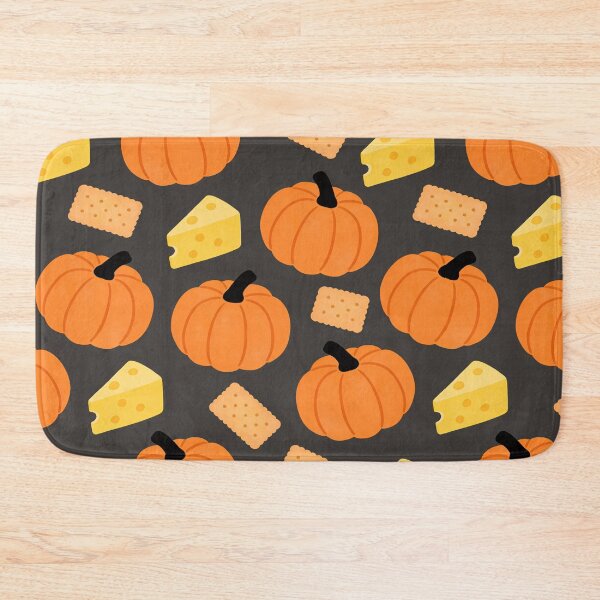 Item preview, Cute Pumpkin Cheese Cracker Autumn Pattern designed and sold by FestivityFinds.