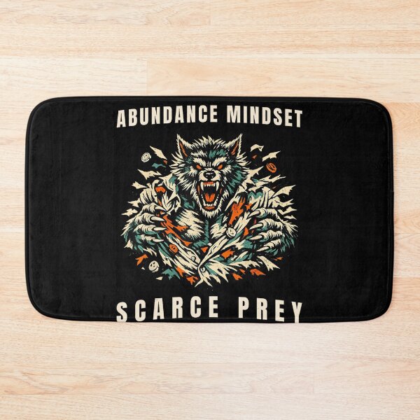 Item preview, Abundance Mindset Scarce Prey Entrepreneur Success Motivation designed and sold by ZadehsiGG.