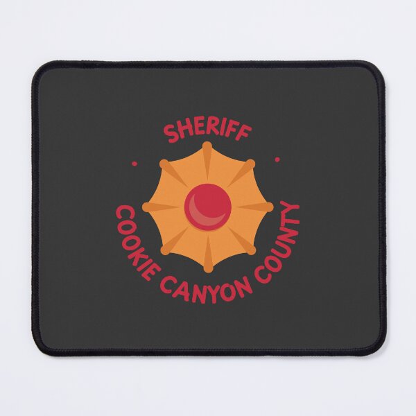 Item preview, Cookie Canyon County Sheriff Badge - Cute Western designed and sold by Drawings Project.