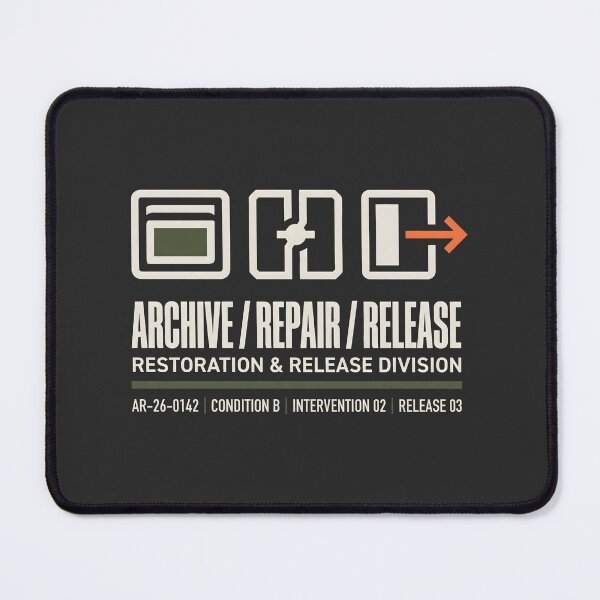 Item preview, Archive Repair Release Techwear Utilitarian Graphic designed and sold by SplashTastic.