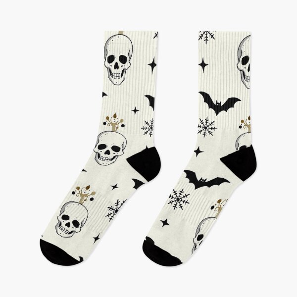 Item preview, Pastel Goth Skull Melting Candle Seamless Pattern designed and sold by FestivityFinds.