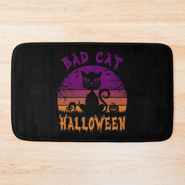 Item preview, Bad Cat Halloween Cute Spooky Cat Lover Gift designed and sold by Say It With Ink.