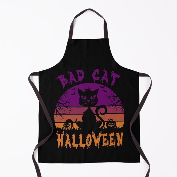 Item preview, Bad Cat Halloween Cute Spooky Cat Lover Gift designed and sold by Say It With Ink.