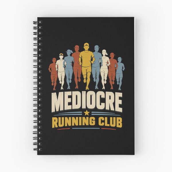 Item preview, Mediocre Running Club Funny Middle of the Pack Runner designed and sold by ZuToMi.