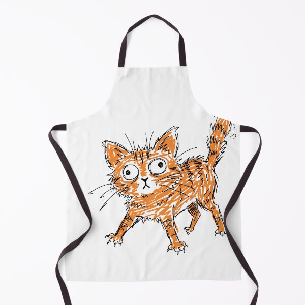 Item preview, Chaotic Orange Cat MS Paint Doodle Funny Meme designed and sold by Anno Meister.