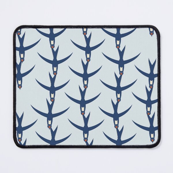 Item preview, Swallow Dive Ukiyo-e Vertical Interlock Pattern designed and sold by KungPowUnicorn.