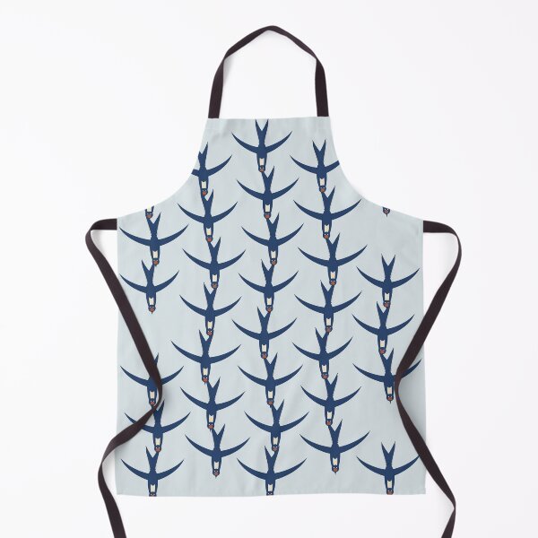 Item preview, Swallow Dive Ukiyo-e Vertical Interlock Pattern designed and sold by KungPowUnicorn.