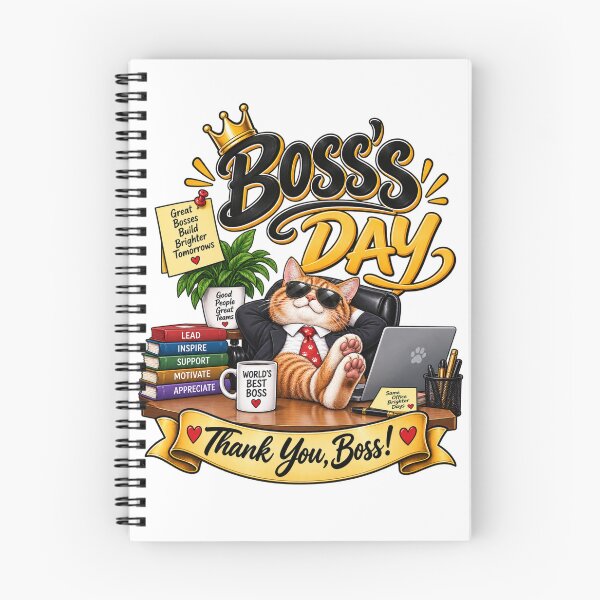 Item preview, Boss's Day Shirt – Funny Cat Boss Office Gift designed and sold by meme2525.